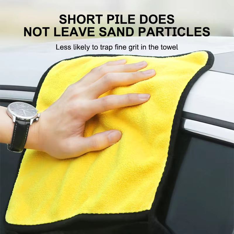 SEAMETAL Microfiber Car Wash Towel – Ultra Absorbent Detailing & Drying Cleaning Cloth