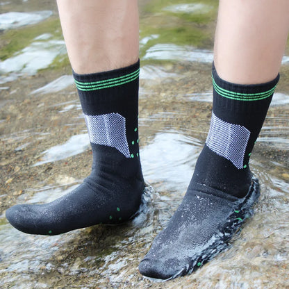 Waterproof Hiking Socks – Breathable Thermal Outdoor Socks for Skiing, Camping & Riding