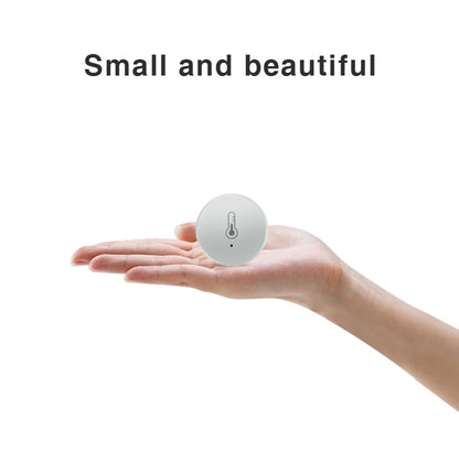 Zigbee Temperature & Humidity Sensor – Smart Tuya Hygrometer for Home Automation