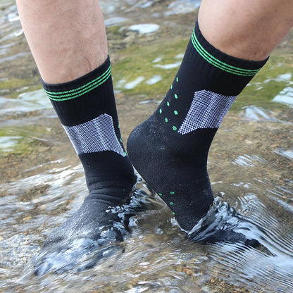 Waterproof Hiking Socks – Breathable Thermal Outdoor Socks for Skiing, Camping & Riding