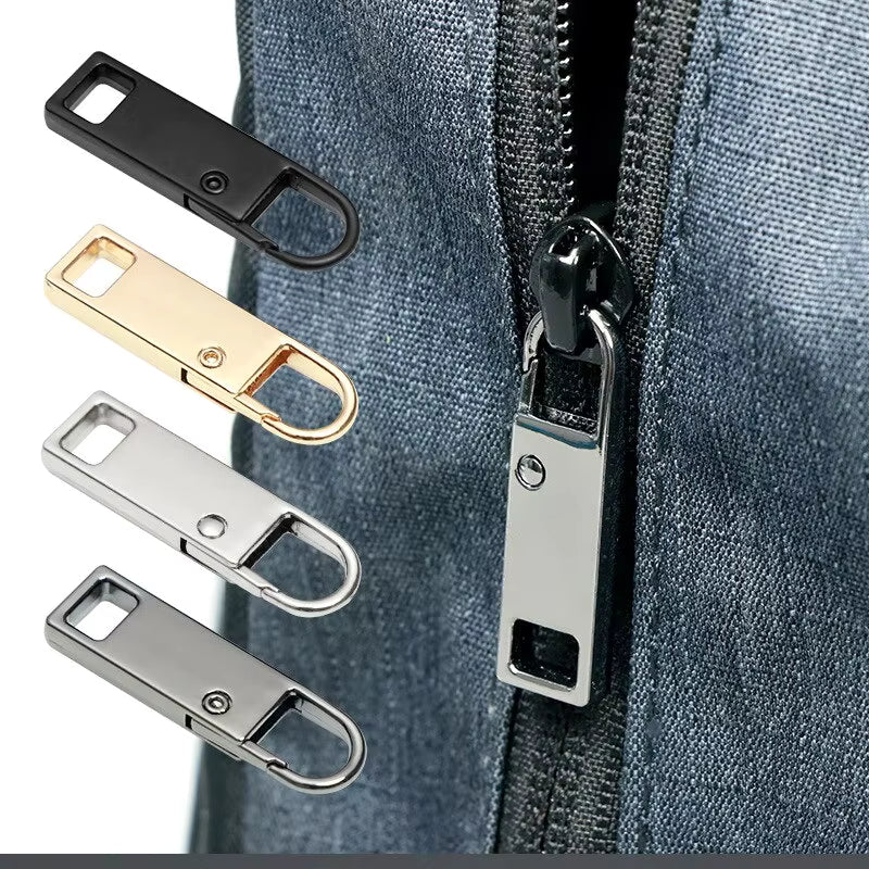 4PCS/8PCS Detachable Zipper Pull Tabs – Multi-Color Replacement Zipper Fixer for Bags & Jeans