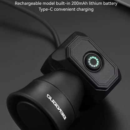 Electronic Bike Horn – Waterproof USB Rechargeable Bicycle Bell for Mountain & Road Bikes