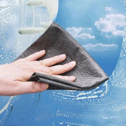 Magic Microfiber Cleaning Cloths – Reusable Window, Car & Kitchen Cleaning Towels