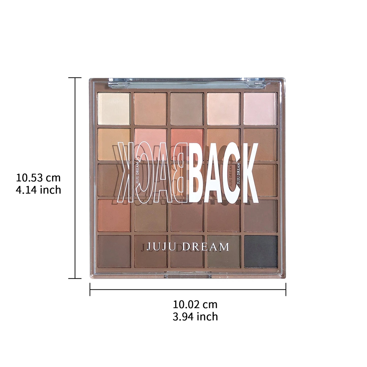 25 Color Eyeshadow Palette – Matte & Shimmer Nude Brown Coffee Makeup Palette