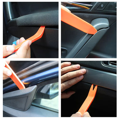 4PCS Car Trim Removal Tool Kit – Portable Panel Pry Tools for Dash, Door & Audio Repair