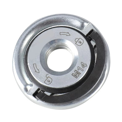 M14 Angle Grinder Quick Release Flange Nut – Self-Locking Power Tool Chuck Plate