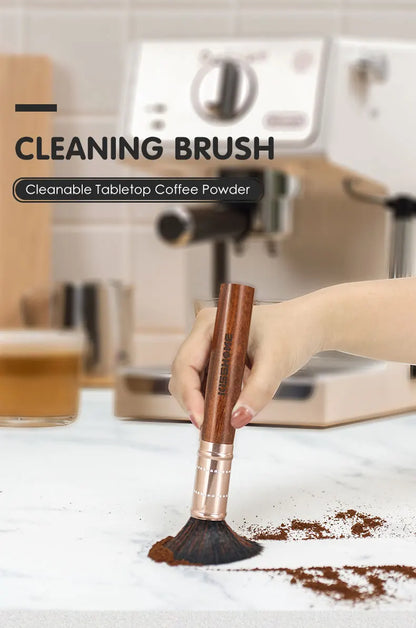 Coffee Grinder Cleaning Brush – Wooden Handle Espresso Machine & Barista Cleaning Tool