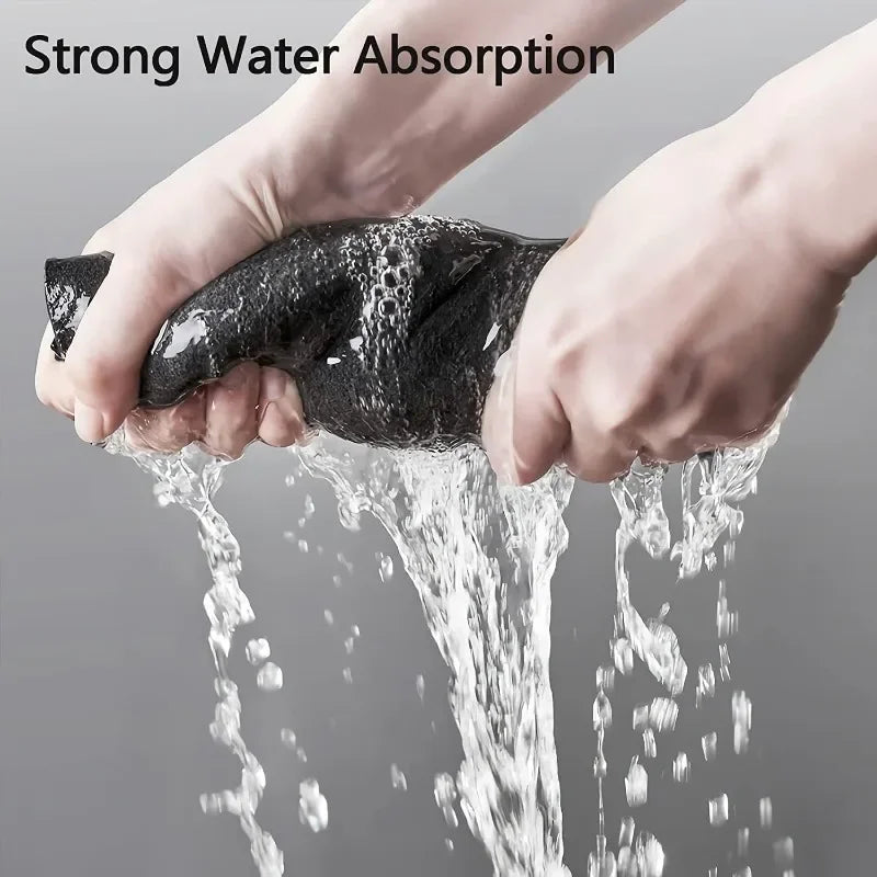 Magic Microfiber Cleaning Cloths – Reusable Window, Car & Kitchen Cleaning Towels